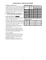 Preview for 10 page of Panasonic 1100W - Sharp 1 CF Microwave Service Manual