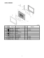 Preview for 28 page of Panasonic 1100W - Sharp 1 CF Microwave Service Manual