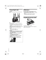 Preview for 4 page of Panasonic 1173396 Operating Instructions Manual