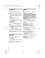 Preview for 10 page of Panasonic 1173396 Operating Instructions Manual