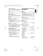 Preview for 15 page of Panasonic 1173396 Operating Instructions Manual