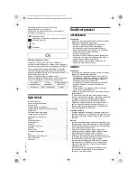 Preview for 20 page of Panasonic 1173396 Operating Instructions Manual