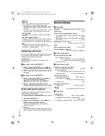 Preview for 32 page of Panasonic 1173396 Operating Instructions Manual