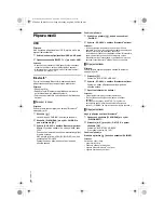 Preview for 38 page of Panasonic 1173396 Operating Instructions Manual