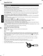 Preview for 4 page of Panasonic 160G Operating Instructions Manual