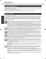 Preview for 6 page of Panasonic 160G Operating Instructions Manual