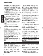 Preview for 8 page of Panasonic 160G Operating Instructions Manual