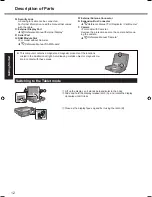 Preview for 12 page of Panasonic 160G Operating Instructions Manual