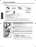 Preview for 14 page of Panasonic 160G Operating Instructions Manual