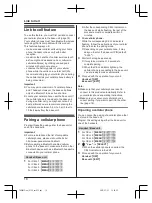 Предварительный просмотр 18 страницы Panasonic 2 Line KX-TG9541C Operating Instructions Manual