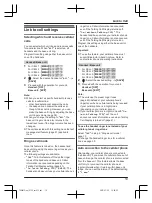 Предварительный просмотр 19 страницы Panasonic 2 Line KX-TG9541C Operating Instructions Manual