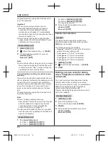 Предварительный просмотр 20 страницы Panasonic 2 Line KX-TG9541C Operating Instructions Manual