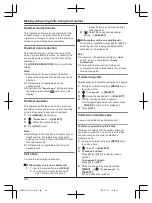 Предварительный просмотр 24 страницы Panasonic 2 Line KX-TG9541C Operating Instructions Manual