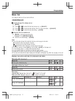 Предварительный просмотр 37 страницы Panasonic 2 Line KX-TG9541C Operating Instructions Manual