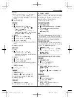 Предварительный просмотр 45 страницы Panasonic 2 Line KX-TG9541C Operating Instructions Manual