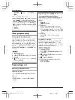 Предварительный просмотр 46 страницы Panasonic 2 Line KX-TG9541C Operating Instructions Manual