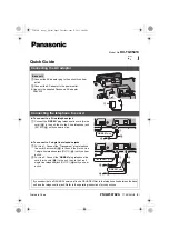 Preview for 1 page of Panasonic 2 Line KX-TG9541C Quick Manual