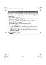 Preview for 8 page of Panasonic 2 Line KX-TG9541C Quick Manual