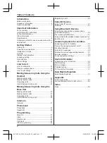 Preview for 2 page of Panasonic 2-LINE KX-TG9551 Series Operating Instructions Manual