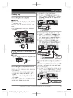 Preview for 9 page of Panasonic 2-LINE KX-TG9551 Series Operating Instructions Manual