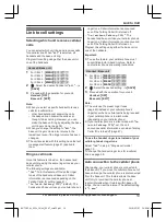 Preview for 19 page of Panasonic 2-LINE KX-TG9551 Series Operating Instructions Manual