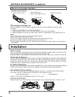 Preview for 6 page of Panasonic 26LX20 - TC - 26" LCD TV Operating Instructions Manual