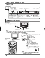 Preview for 14 page of Panasonic 26LX20 - TC - 26" LCD TV Operating Instructions Manual