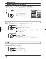 Preview for 18 page of Panasonic 26LX20 - TC - 26" LCD TV Operating Instructions Manual