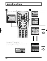 Preview for 20 page of Panasonic 26LX20 - TC - 26" LCD TV Operating Instructions Manual