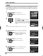 Preview for 24 page of Panasonic 26LX20 - TC - 26" LCD TV Operating Instructions Manual