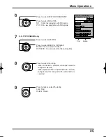 Preview for 25 page of Panasonic 26LX20 - TC - 26" LCD TV Operating Instructions Manual