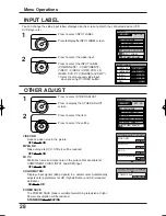 Preview for 28 page of Panasonic 26LX20 - TC - 26" LCD TV Operating Instructions Manual