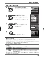 Preview for 29 page of Panasonic 26LX20 - TC - 26" LCD TV Operating Instructions Manual