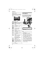 Предварительный просмотр 10 страницы Panasonic 2Line KX-TG8280FX Operating Instructions Manual