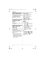Preview for 14 page of Panasonic 2Line KX-TG8280FX Operating Instructions Manual