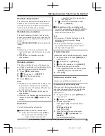 Preview for 25 page of Panasonic 2LINE KX-TG9581 Series Operating Instructions Manual