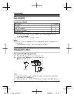 Preview for 12 page of Panasonic 2LINE KX-TGA950C Installation Manual