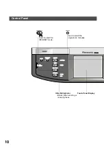 Preview for 10 page of Panasonic 3000 Operating Instructions Manual