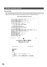 Preview for 70 page of Panasonic 3000 Operating Instructions Manual