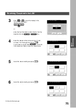 Preview for 75 page of Panasonic 3000 Operating Instructions Manual