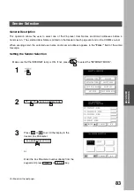 Preview for 83 page of Panasonic 3000 Operating Instructions Manual