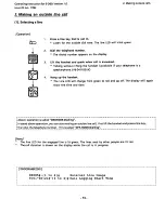 Preview for 17 page of Panasonic 308UK Operating Instructions Manual