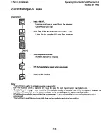 Preview for 18 page of Panasonic 308UK Operating Instructions Manual