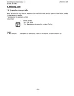 Preview for 22 page of Panasonic 308UK Operating Instructions Manual