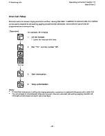 Preview for 25 page of Panasonic 308UK Operating Instructions Manual