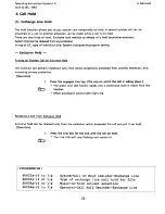 Preview for 27 page of Panasonic 308UK Operating Instructions Manual