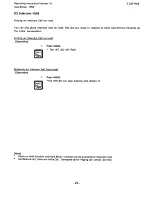 Preview for 29 page of Panasonic 308UK Operating Instructions Manual