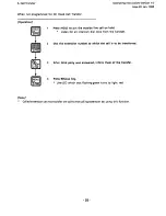 Preview for 32 page of Panasonic 308UK Operating Instructions Manual