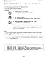 Preview for 33 page of Panasonic 308UK Operating Instructions Manual