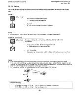 Preview for 40 page of Panasonic 308UK Operating Instructions Manual